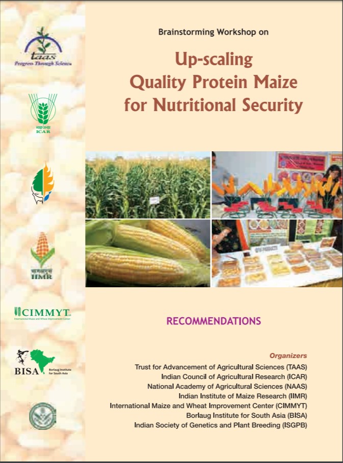 Up-scaling Quality Protein Maize for Nutritional Security